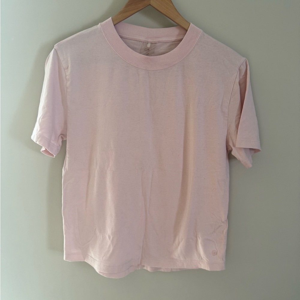 Calia wide crew neck top